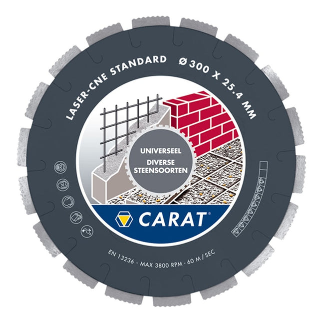 Carat Diamantzaag Universeel Ø700X25,40 mm - CNE7004000