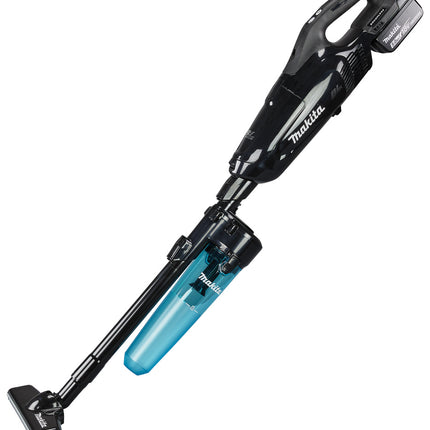 Makita DCL281FSYB 18 V Steelstofzuiger zwart