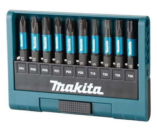 Makita Schrbset 10-dlg ImpBlack - E-12011