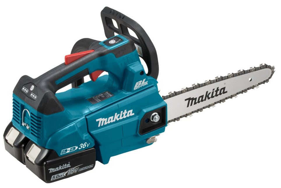 Makita DUC256CZ 2x18 V Tophandle kettingzaag 25 cm