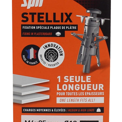 Spit Stellix Hollewandplug Met Schroef M6/35