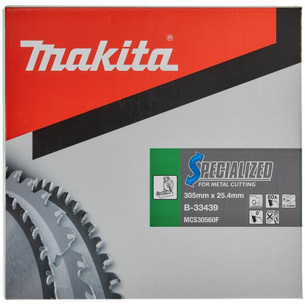 Makita Zaagb Met. 305X25,4X2,1 60T 0G - B-33439