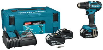 Makita DDF485RF3J LXT 18V Klopboor-/Schroefmachine