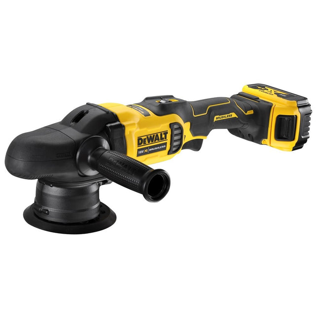 DeWalt DCM848P2-QW 18V XR Haakse Polijstmachine 125-180mm