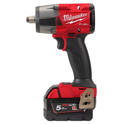 Milwaukee M18 FMTIW2F12-502X 1/2" Slagmoersleutel met Frictiering - 5Ah 18V