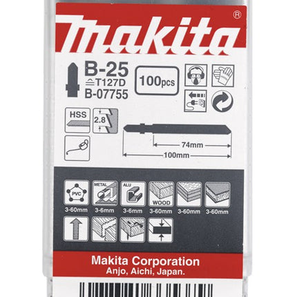 Makita Decoupeerzaagblad Universeel 74mm T127D - B-07755