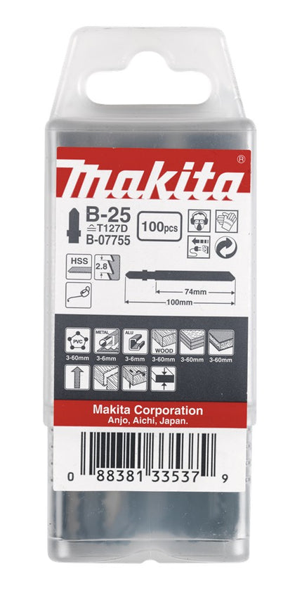 Makita Decoupeerzaagblad Universeel 74mm T127D - B-07755