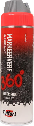 Kelfort Markeerverf 360 Graden Fluor Rood 500 ml - 1526291