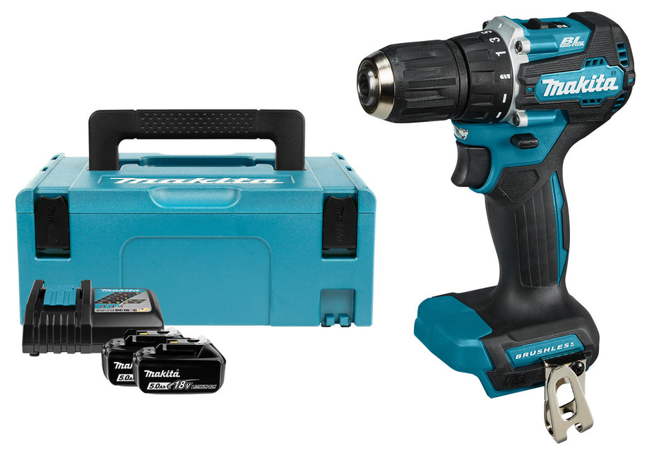 Makita DDF487RTJ 18 V Boor-/schroefmachine