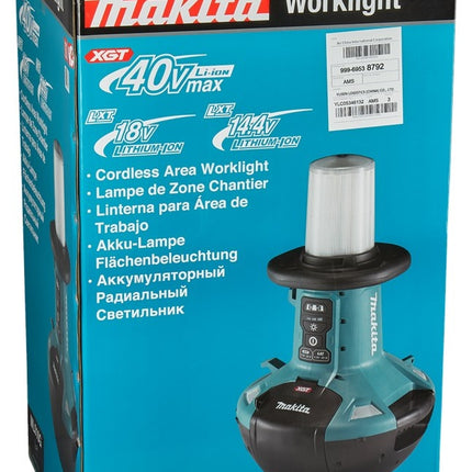 Makita ML010G Draadloze Omgevingslamp 40V Max 14,4V / 18V