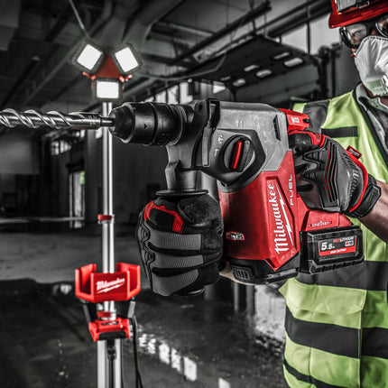 Milwaukee M18 ONEFHX-552X ONE-KEY SDS-Plus Hamer met 4 standen - 5.5Ah 18V