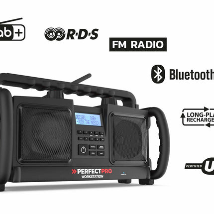 PerfectPro Workstation Bouwradio - WS3