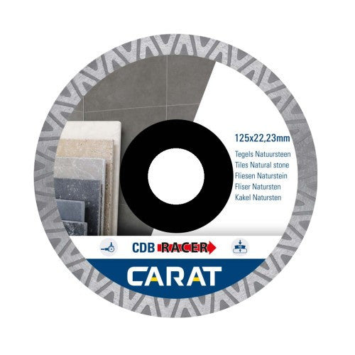 Carat Diamantzaag Tegels/Nat.Steen Brilliant Ø125x22.23mm CDB - CDBM125300