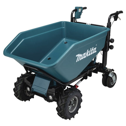 Makita DCU602Z LXT 2x18V Accu Dumper met Elektrisch Kiepbare Bak