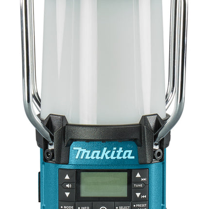 Makita DMR056 14,4 V / 18 V Camping lamp met radio en Bluetooth