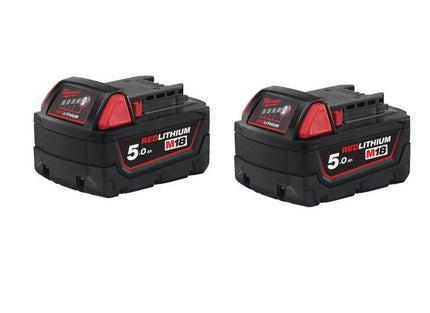 Milwaukee M18 B52 Batterijenset 5,0 Ah