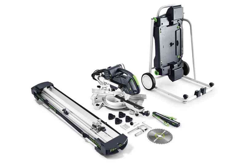 Festool KS 60 E-UG-Set/XL Afkortzaag + Onderstel + Aanslag  - 574789