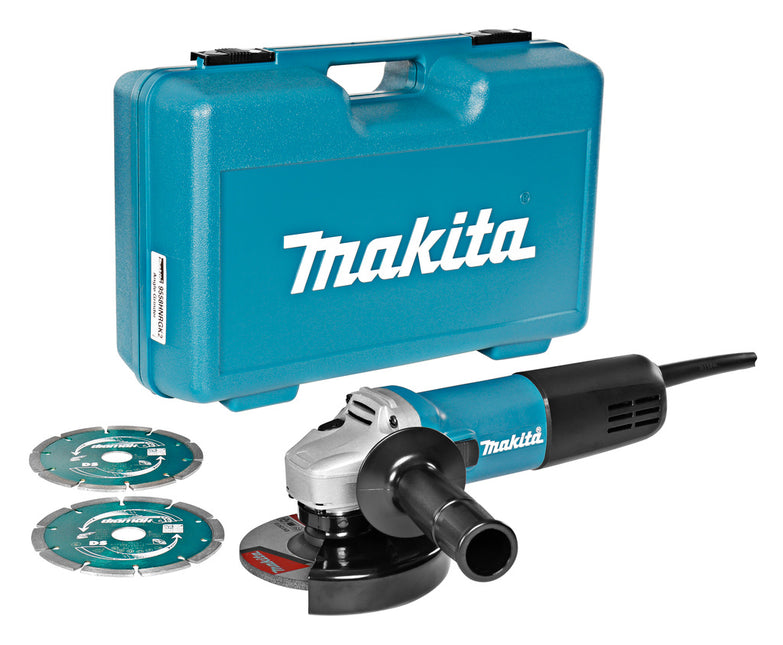 Makita 9558HNRGK2 230 V Haakse slijper 125 mm