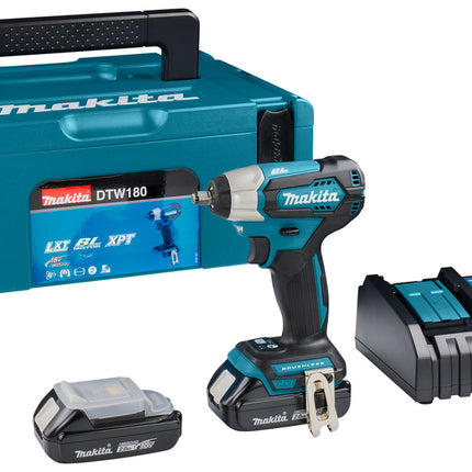 Makita DTW180RAJ 18 V Slagmoersleutel