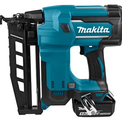 Makita DBN600RTJ 18V Brad tacker - 5,0 Ah accu (2 st)