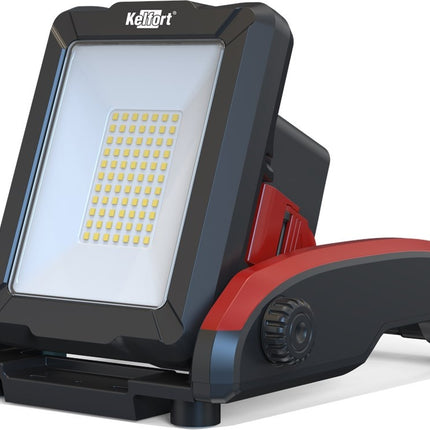 Kelfort LED Bouwlamp 20W 2900 Lumen op accu via adapter