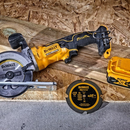 DeWalt DCS571P2-QW 18V XR Cirkelzaag 115mm