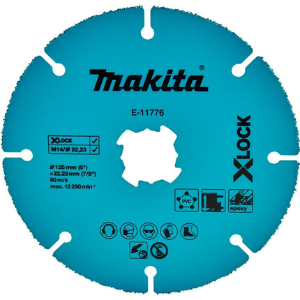 Makita Diamantschijf 125mm x-lock TCG - E-11776