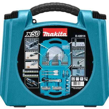 Makita Boor/Bit Set 50-Delig - D-42014