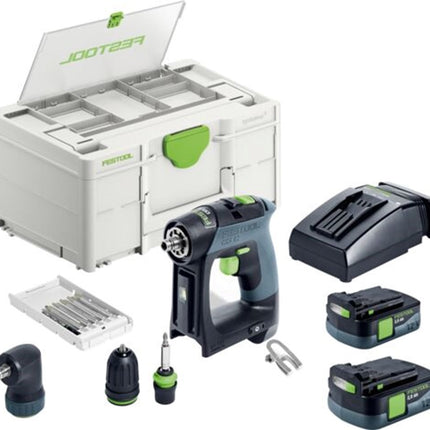 Festool Accu-Schroefboormachine CXS 12 2,5-Set - 576865