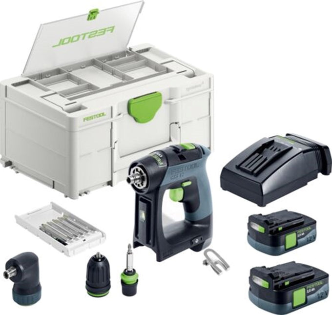 Festool Accu-Schroefboormachine CXS 12 2,5-Set - 576865