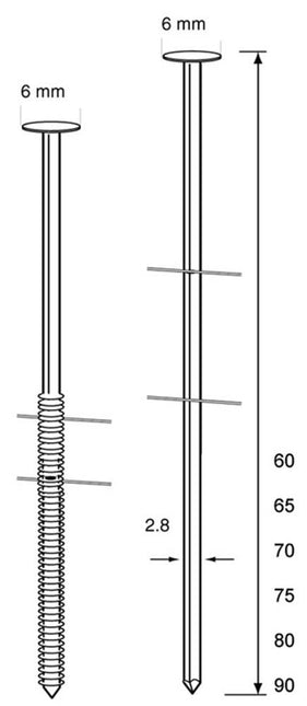 Dutack Coilnagel draadgebonden