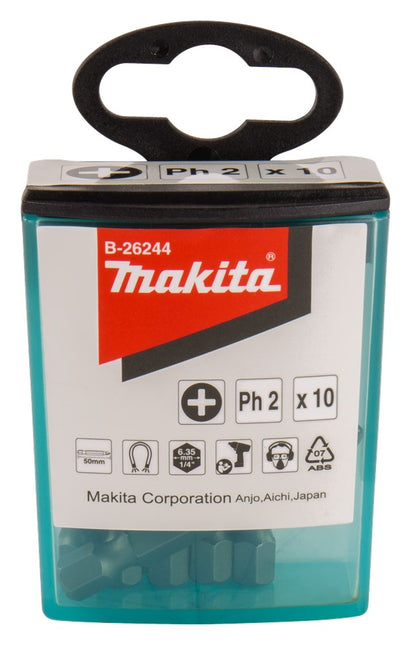 Makita Schroefbit PH2X50mm 10 Stuks - B-26244