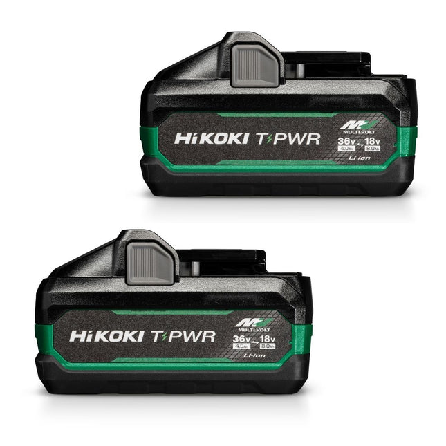 HiKOKI Twin Pack BSL3640MVT Accu 36V 4Ah/18V 8Ah - 381993