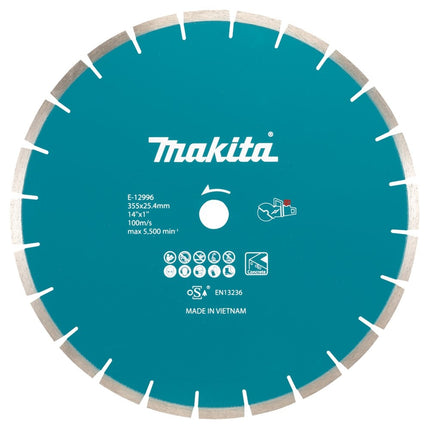 Makita Diamantschijf 355x25,4mm - E-12996