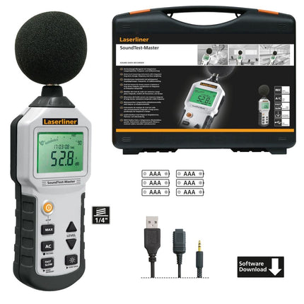 Laserliner SoundTest-Master Geluidsmeter - 082.070A