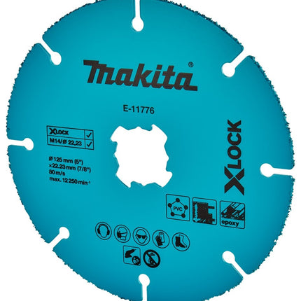 Makita Diamantschijf 125mm x-lock TCG - E-11776