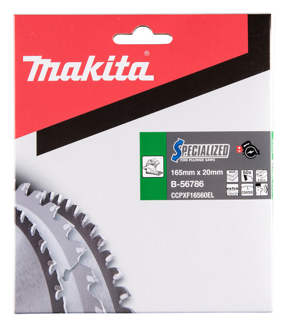 Makita B-56786 Invalcirkelzaagblad Gemelamineerd