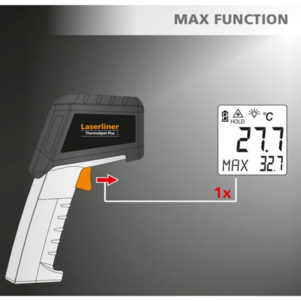 Laserliner ThermoSpot Plus Temperatuurmeter - 082.042A