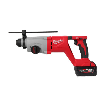 Milwaukee M18 BLHACD26-402X D-Greep Borstelloze SDS-Plus Hamer - 4Ah 18V