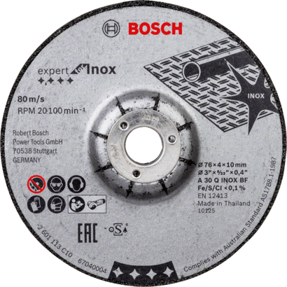 Bosch Afbraamschijf Expert for Inox - 2608601705