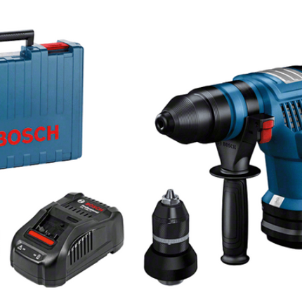 Bosch GBH 18V-34 CF Accu boorhamer C&G in Koffer met 2x 5,5Ah accu's - 0611914003