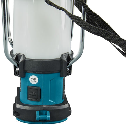 Makita MR010GZ 40 V Max Camping lamp met radio en Bluetooth