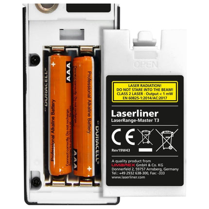 Laserliner LaserRange-Master T3 Afstandmeter - 080.840A