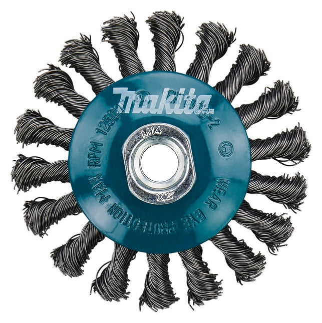 Makita Kegelborstel knot M14x100mm - D-39861