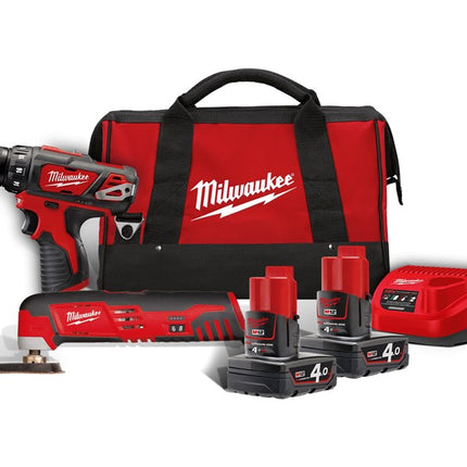 Milwaukee M12 BPP2D-402B Powerpack