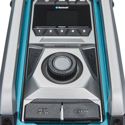 Makita MR007GZ Bouwradio FM DAB/DAB+ Bluetooth