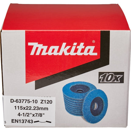 Makita Lamellensch. 115x22mm Z120 10s - D-63775-10