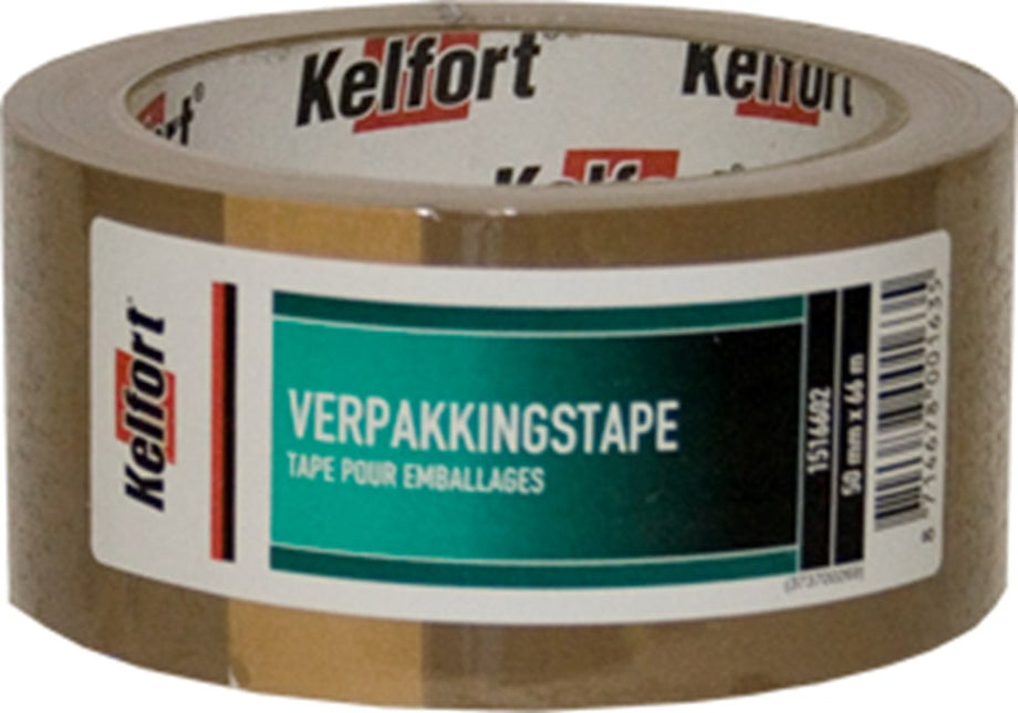 Kelfort Verpakkingstape transparant