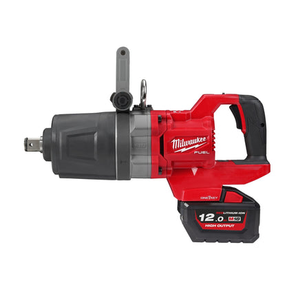 Milwaukee M18 ONEFHIWF1DS-121C ONE-KEY 1" Korte D-Greep Slagmoersleutel met Frictiering 18V