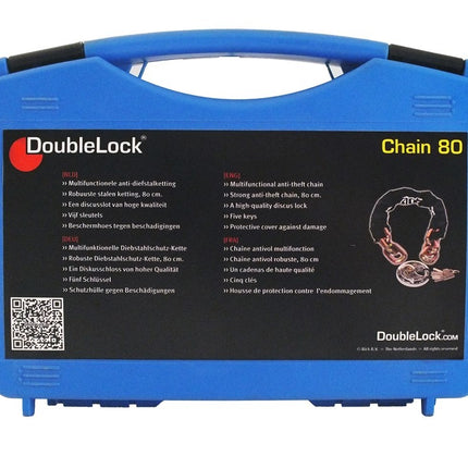 DoubleLock Anti-diefstalketting 80cm - 090-040